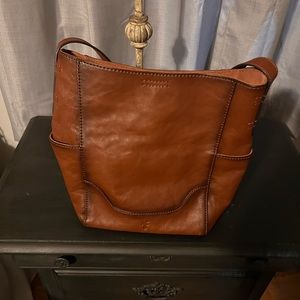 FRYE-NWT Hobo Cognac Shoulder bag